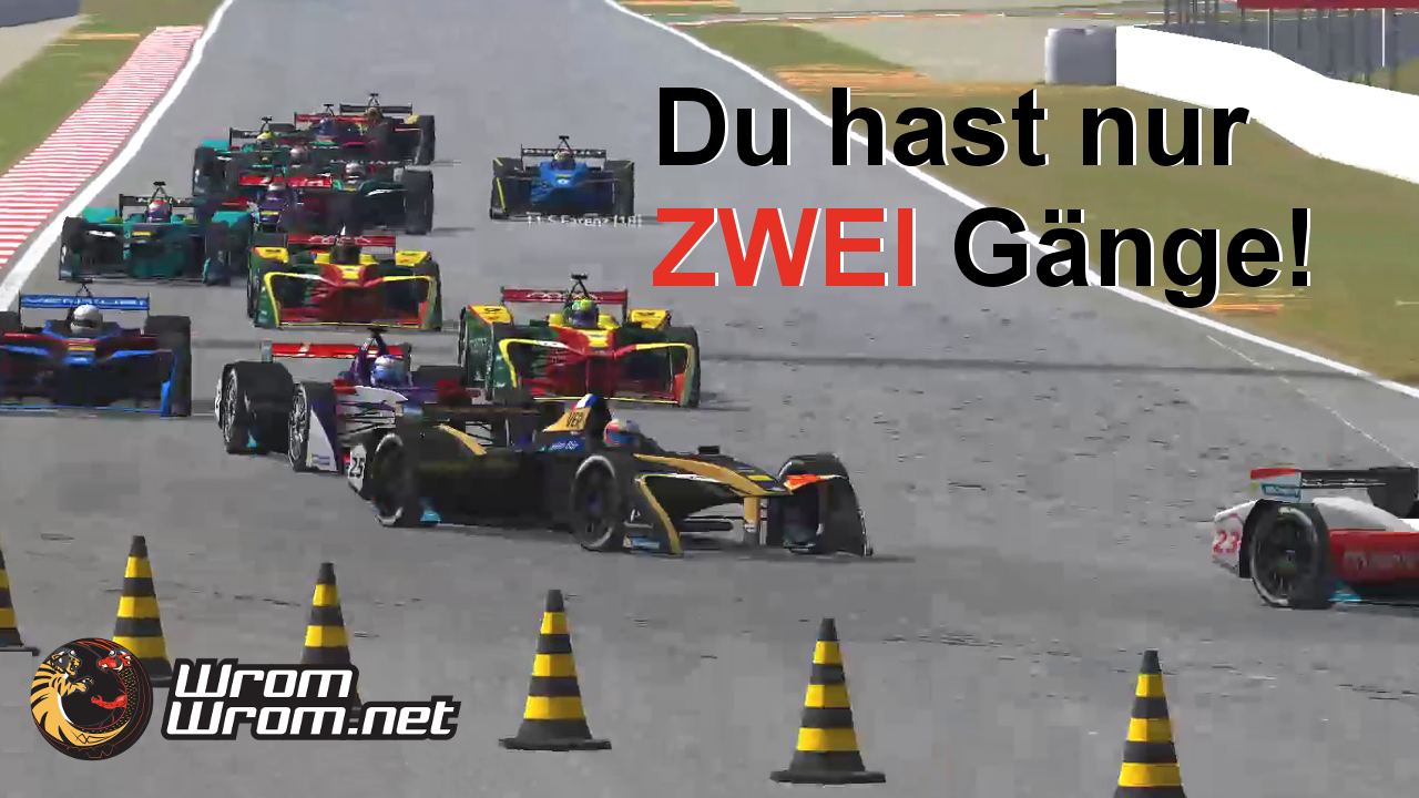 Video: Du hast nur ZWEI Gänge! Formula E @ Circuit de Catalunya