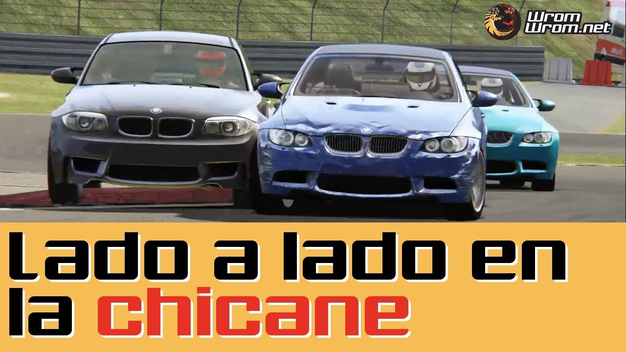 Video: BMW M3 @ Nürburgring “Lado a lado en la chicane” Carrera profesional de Serta con Assetto Corsa #6