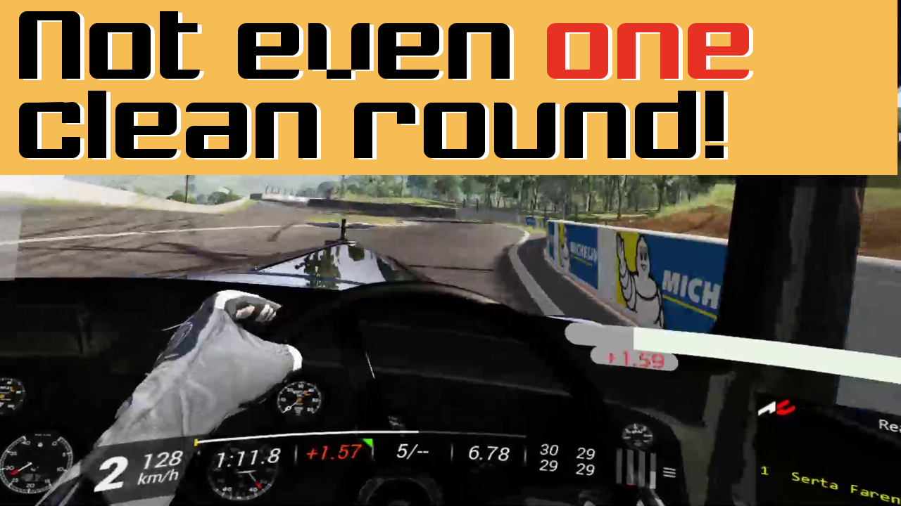 Video: “Not even ONE clean round!” Bathurst mod for Assetto Corsa, Bentley, Lotus 2-11 Free download