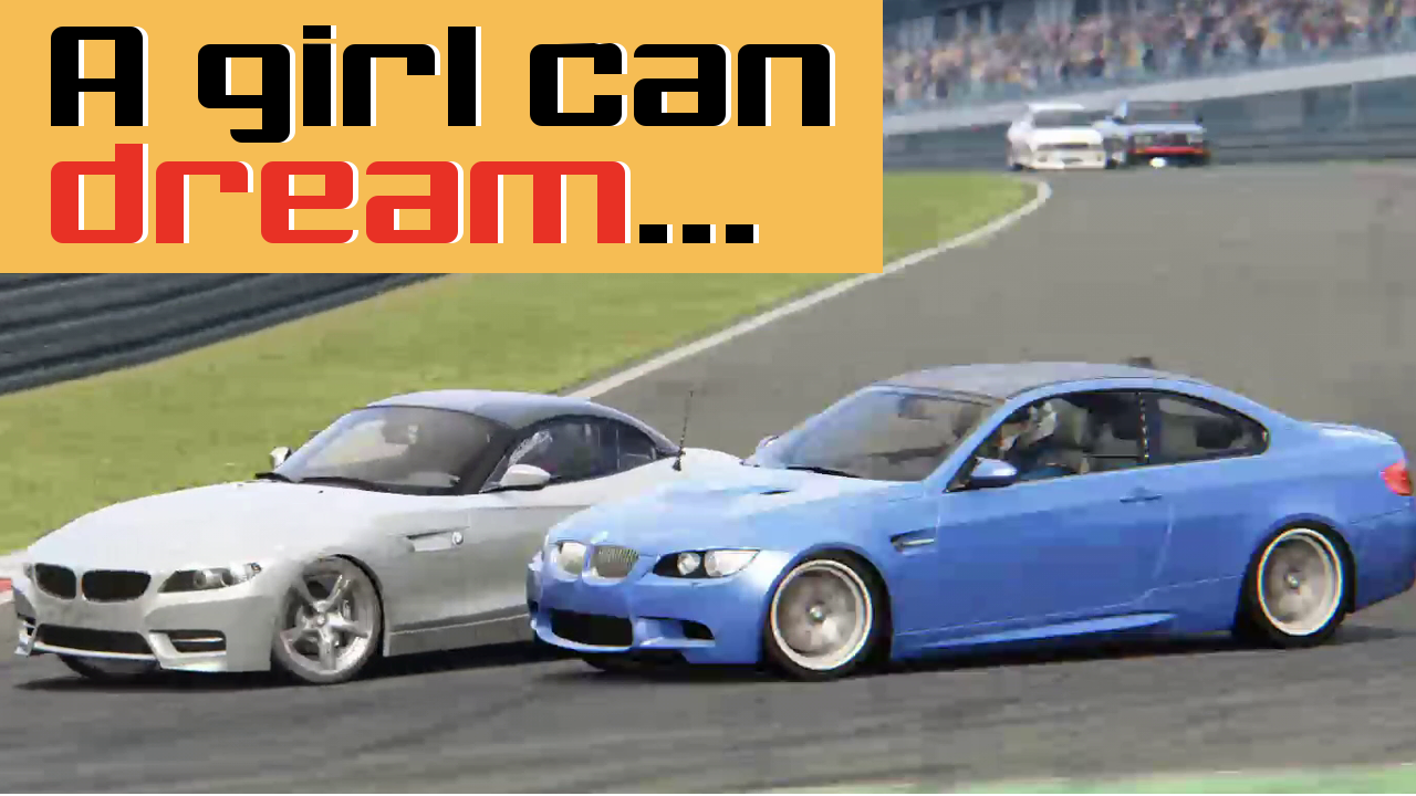 Video: BMW Z4 @ Nürburgring, “A Girl Can Dream…” Serta’s Assetto Corsa Career #5