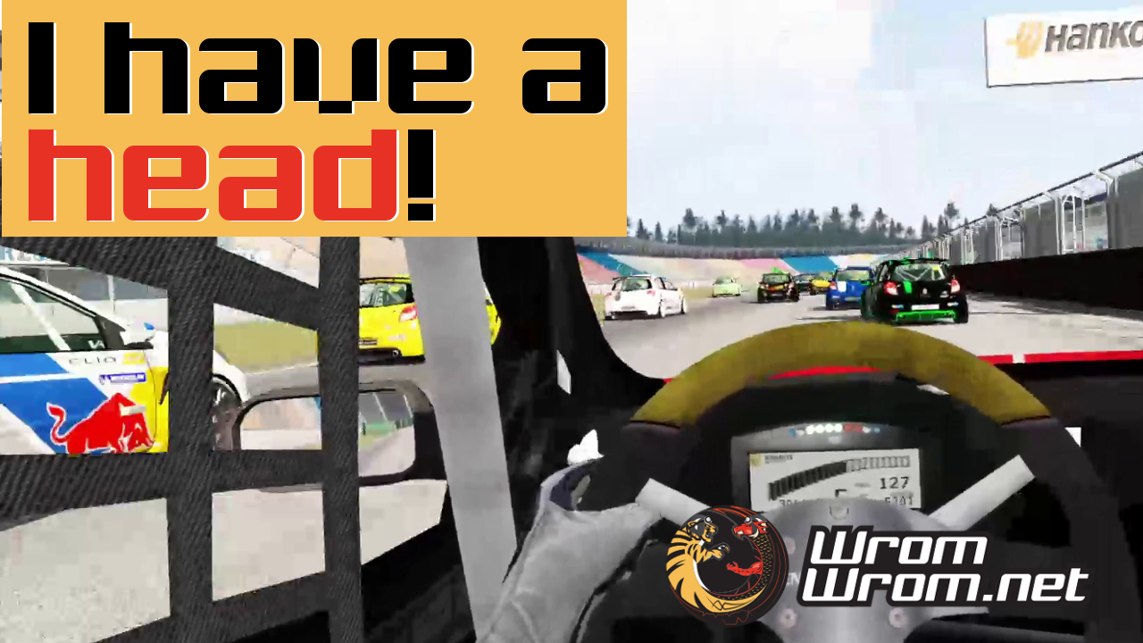 Video: Assetto Corsa Renault Clio Mod @ Hockenheim “I have a head!”