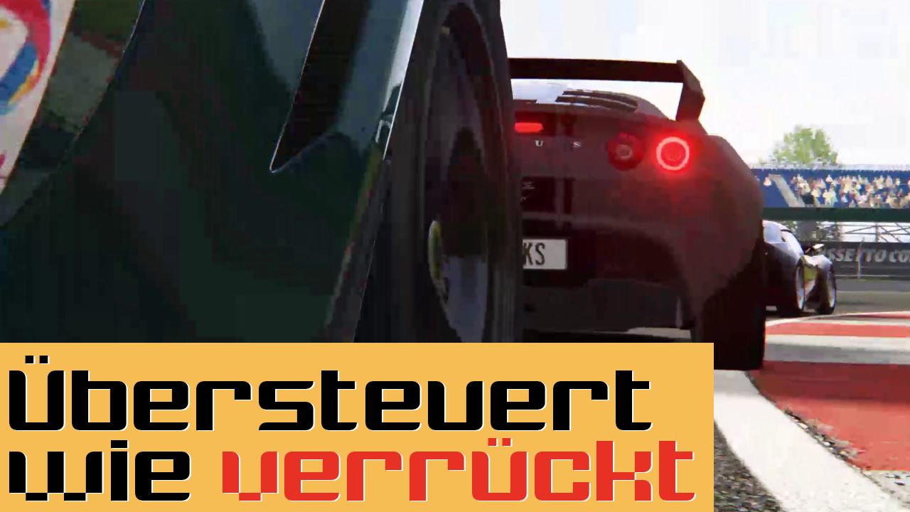 Übersteuert wie verrückt