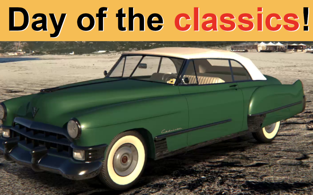 Video: Cadillac 1949 mod @ donington park 1938 mod Free Download “Day of the classics!”