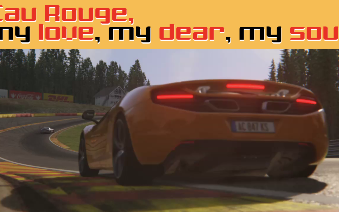 Video: Mercedes SLS AMG @ Spa Assetto Corsa Career #20 “Eau Rouge, my love, my dear, my soul”