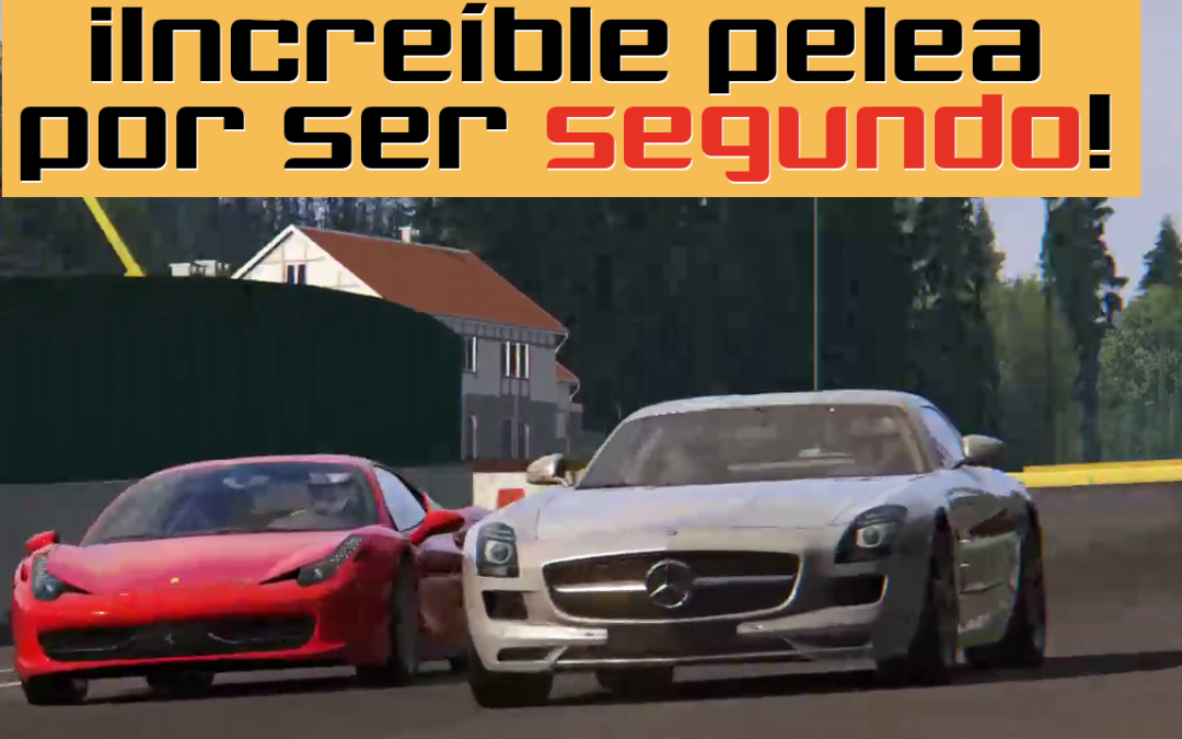 Video: Ferrari 458 Italia @ Spa – Carrera con Assetto Corsa #22 “¡Increíble pelea por ser segundo!”