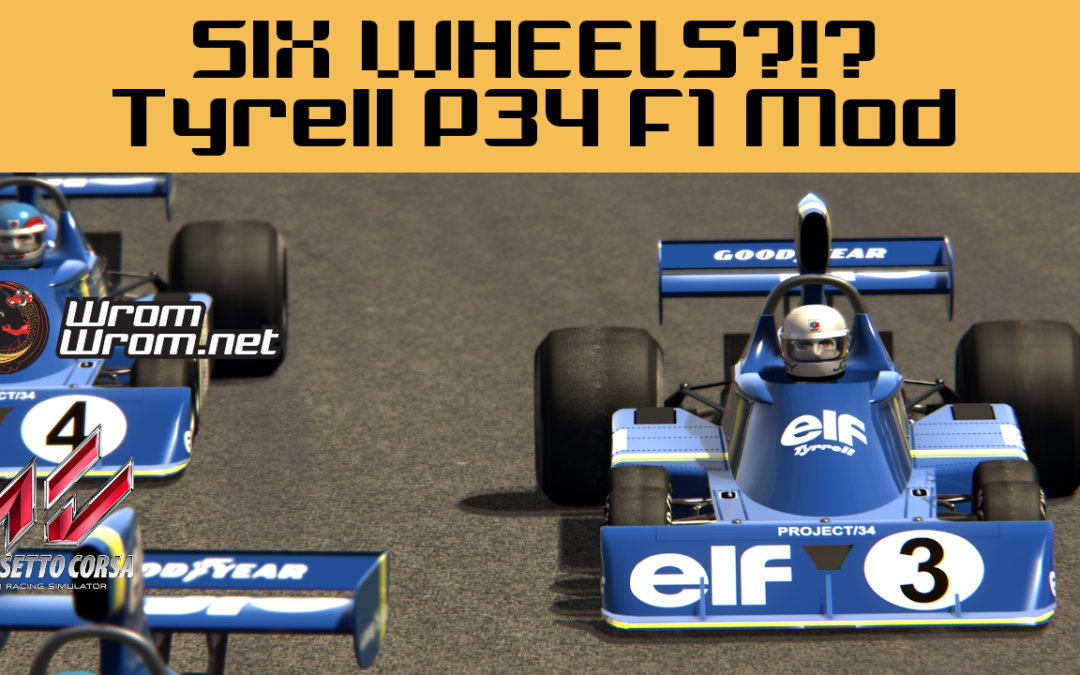 Video: Testing the Tyrrell P34 Assetto Corsa Mod