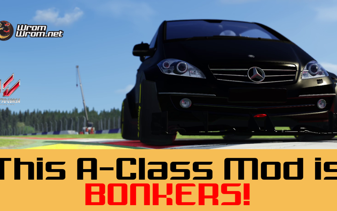 Video: This Mod for a Mercedes Benz A Class Old Model Is Crazy! (Assetto Corsa Mod Review and download)